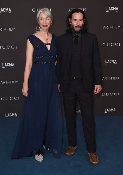 Keanu Reeves and Alexandra Grant