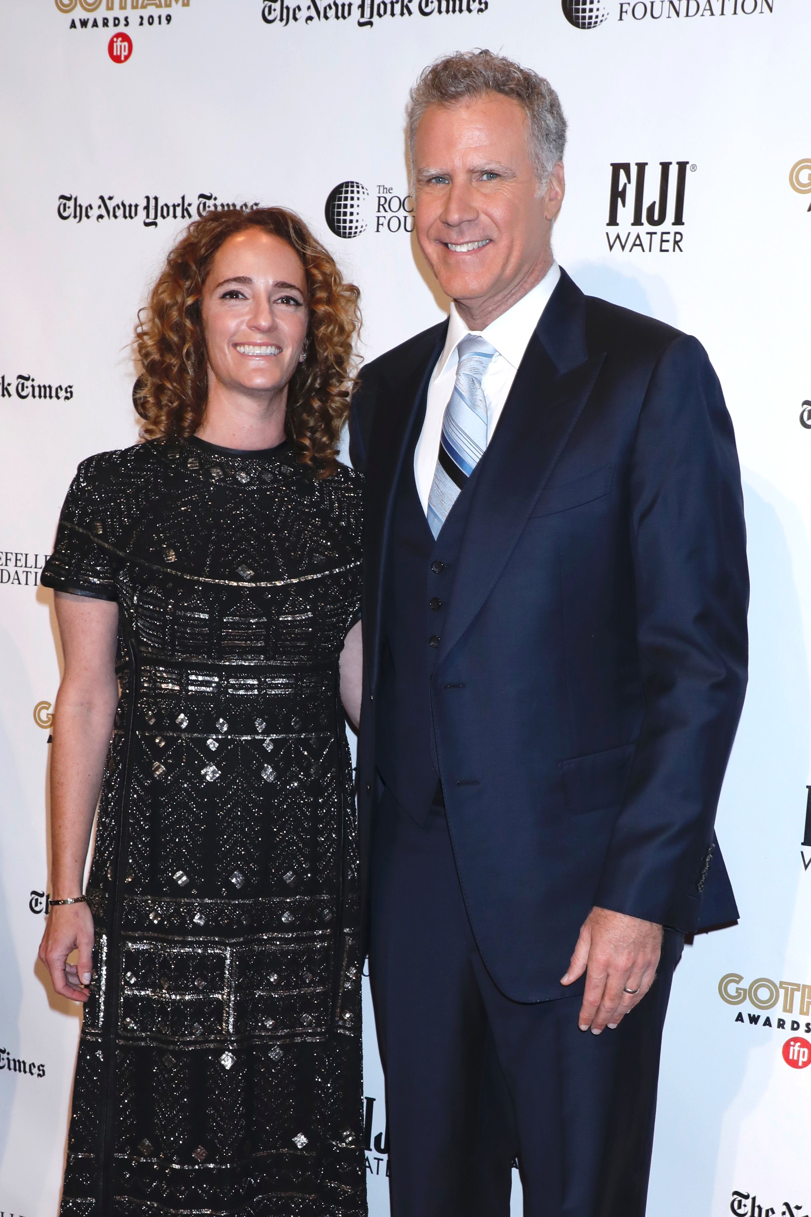 Jessica Elbaum and Will Ferrell 29th Annual IFP Gotham Awards, Arrivals, Cipriani Wall Street, New York, USA - 02 Dec 2019
