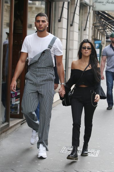Kourtney Kardashian and Younes Disneyland Date