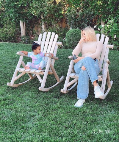 Khloe Kardashian and True Thompson