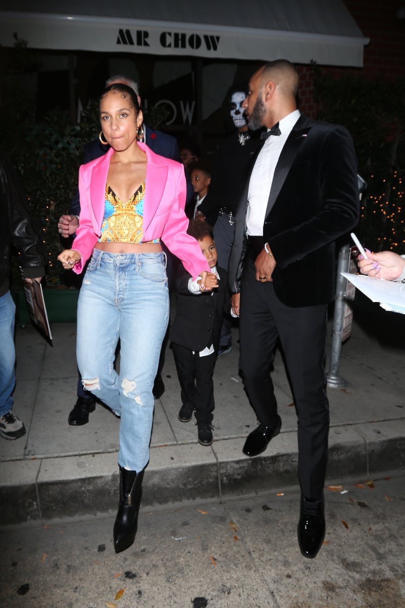 Alicia Keys and Her Family