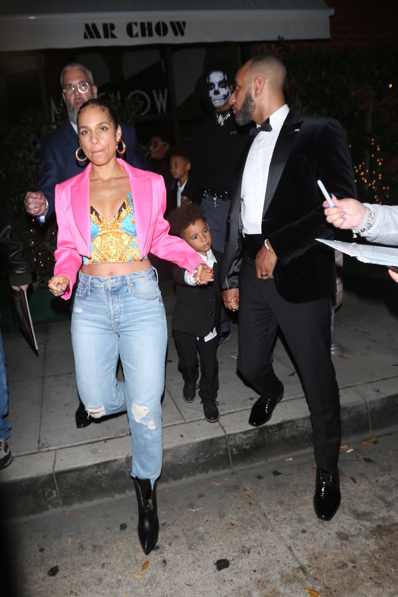 Alicia Keys and Her Family