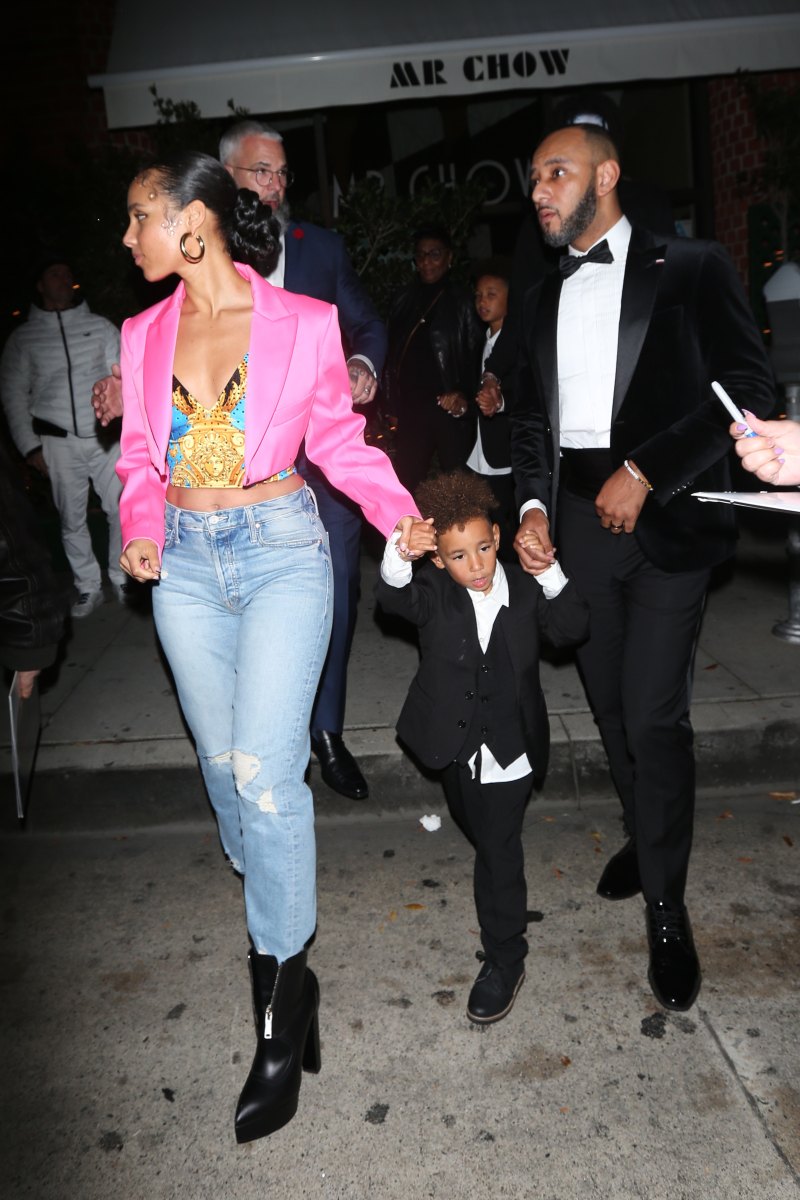 Alicia Keys and Her Family