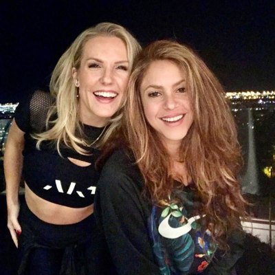 Anna Kaiser and Shakira 