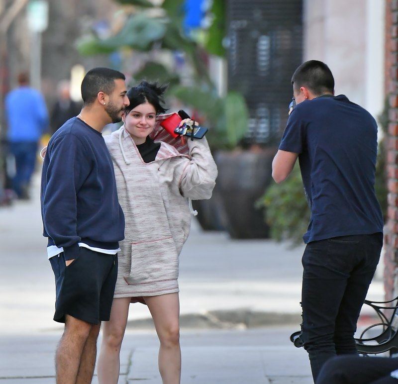 Ariel Winter Wears Over-Sized Sweater