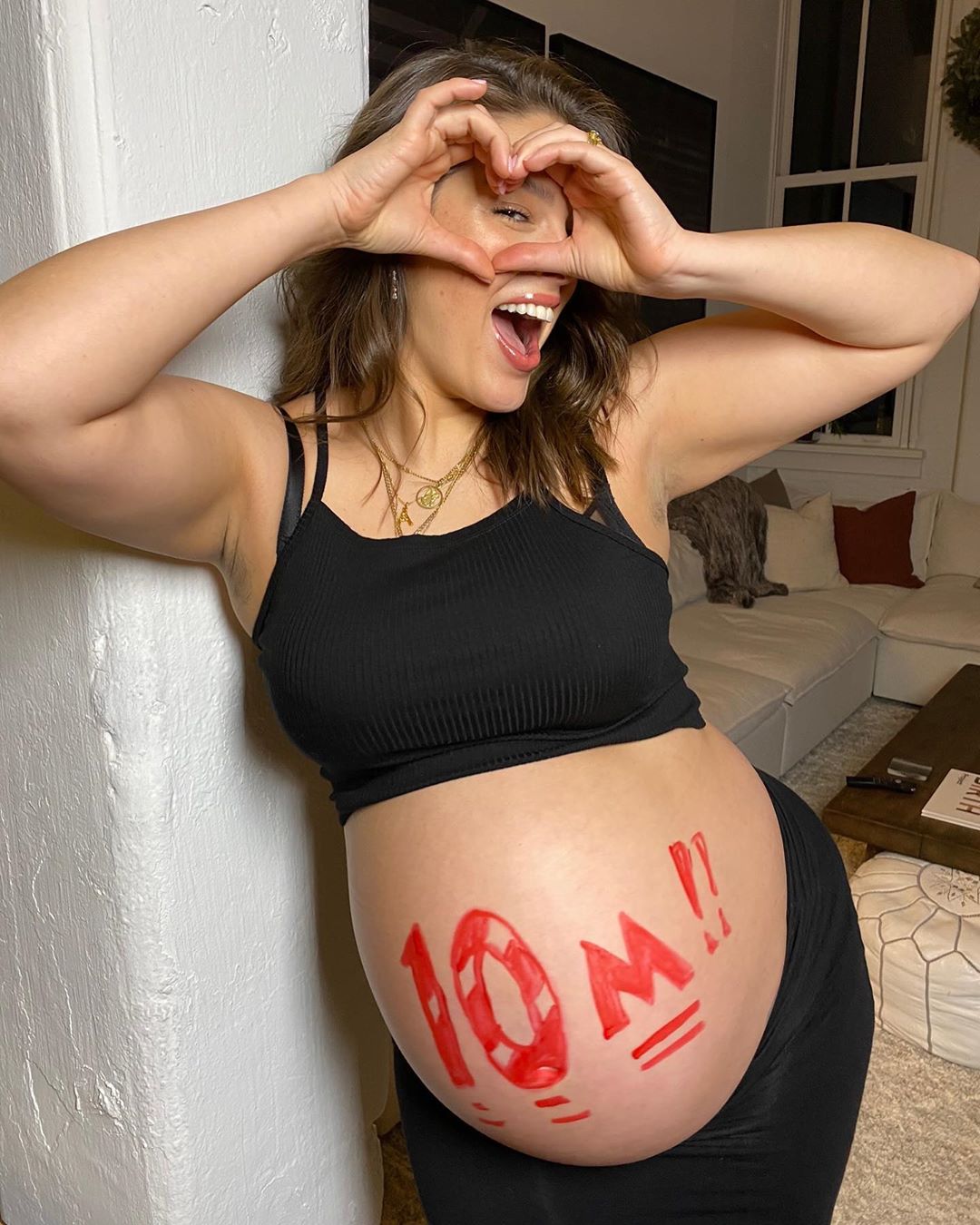 Ashley Graham Baby Bump Photos January 14