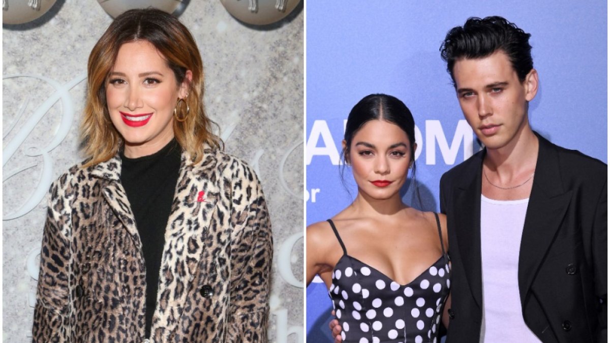 Ashley Tisdale and Vanessa Hudgens with Austin Butler