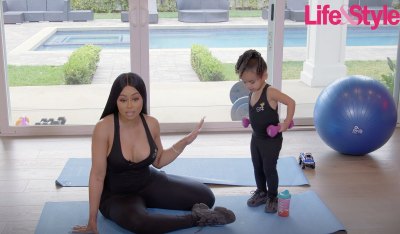 Blac Chyna's Quick At-Home Ab Workout
