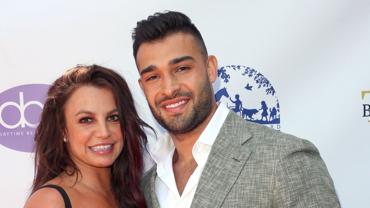 Britney Spears and Sam Asghari