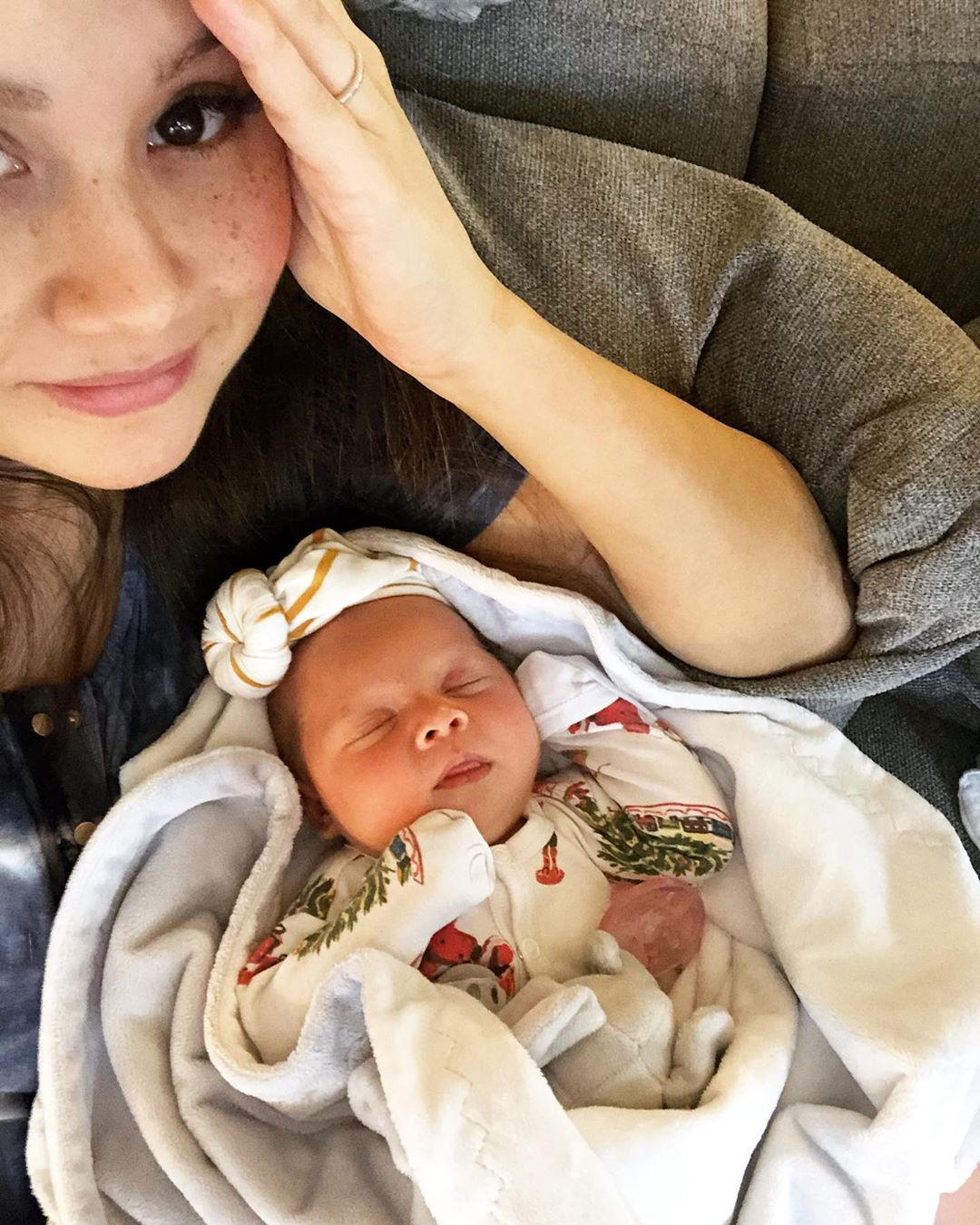 Catherine Giudice With Her Baby