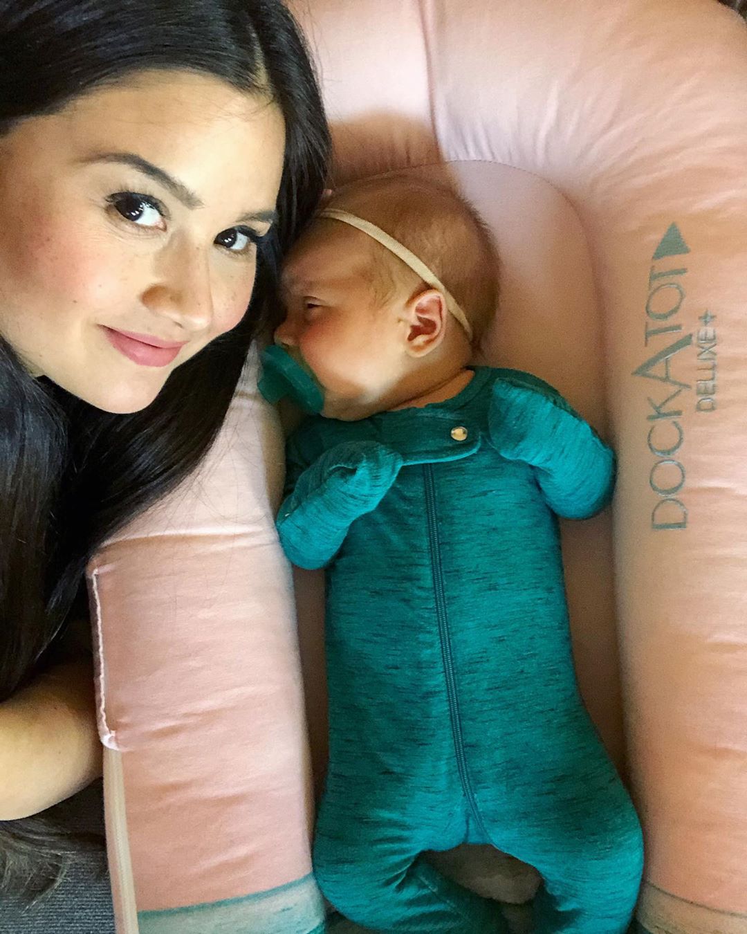 Catherine Giudice With Her Baby