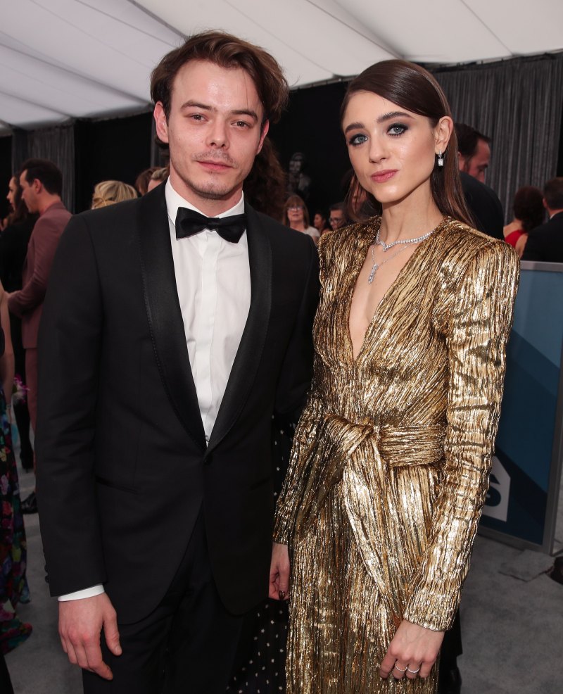 Charlie Heaton and Natalia Dyer