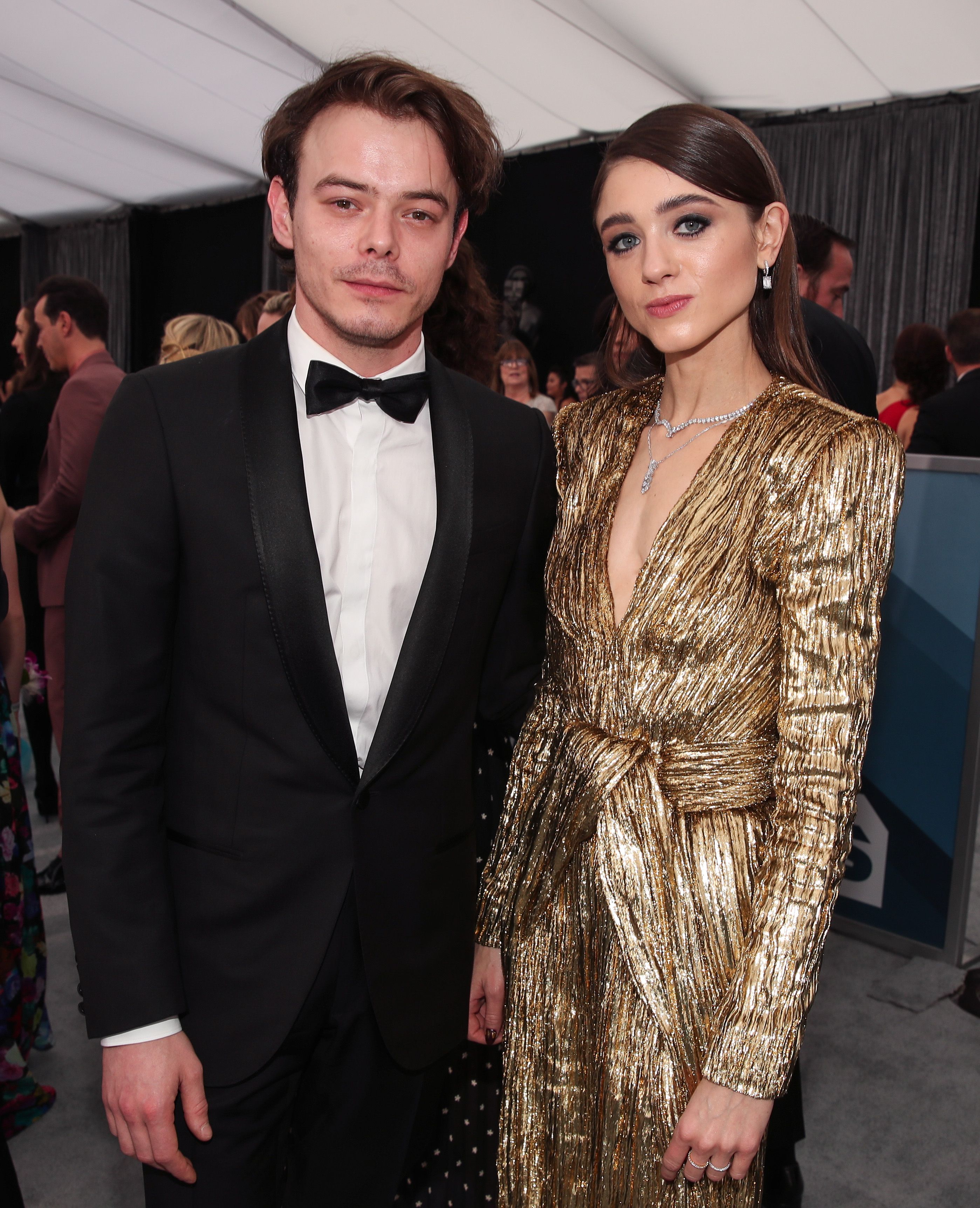 Charlie Heaton and Natalia Dyer