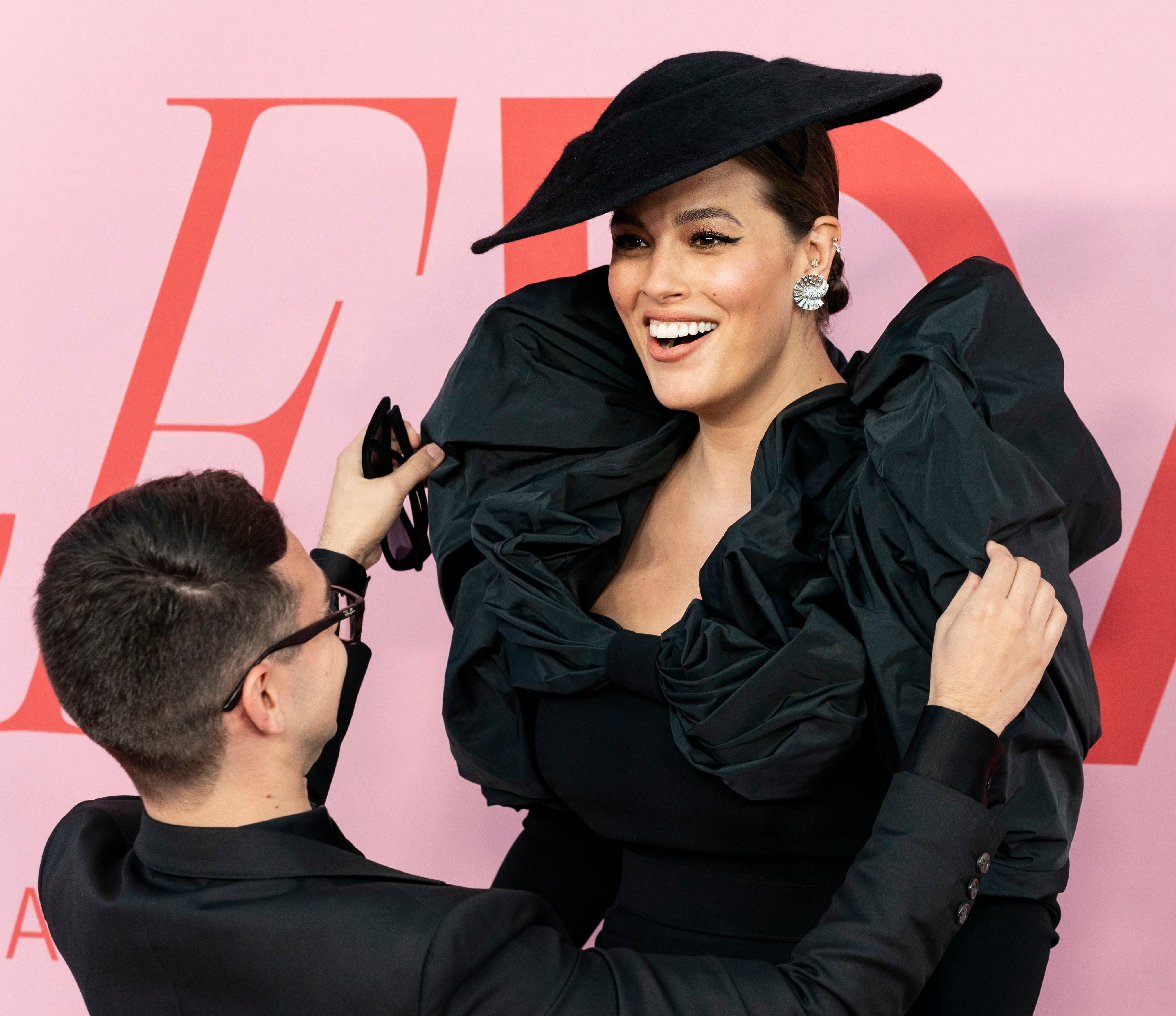 Christian Siriano and Ashley Graham