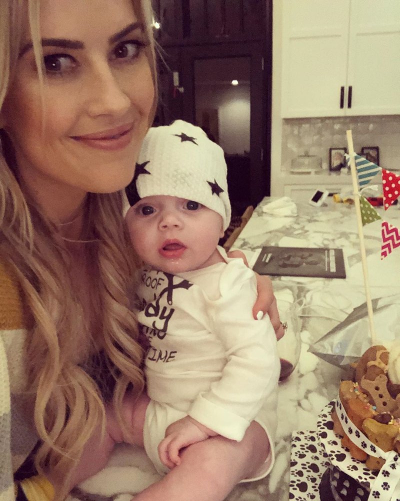 Christina Anstead and Baby Hudson