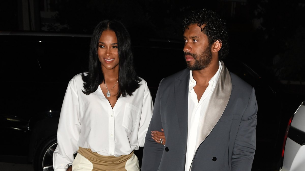 Ciara and Russell Wilson