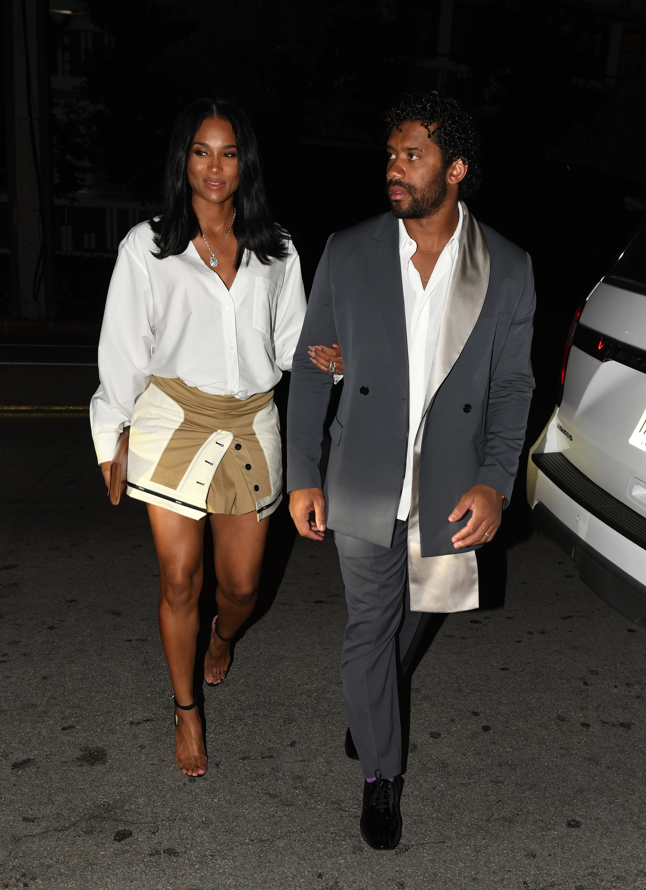 Ciara and Russell Wilson