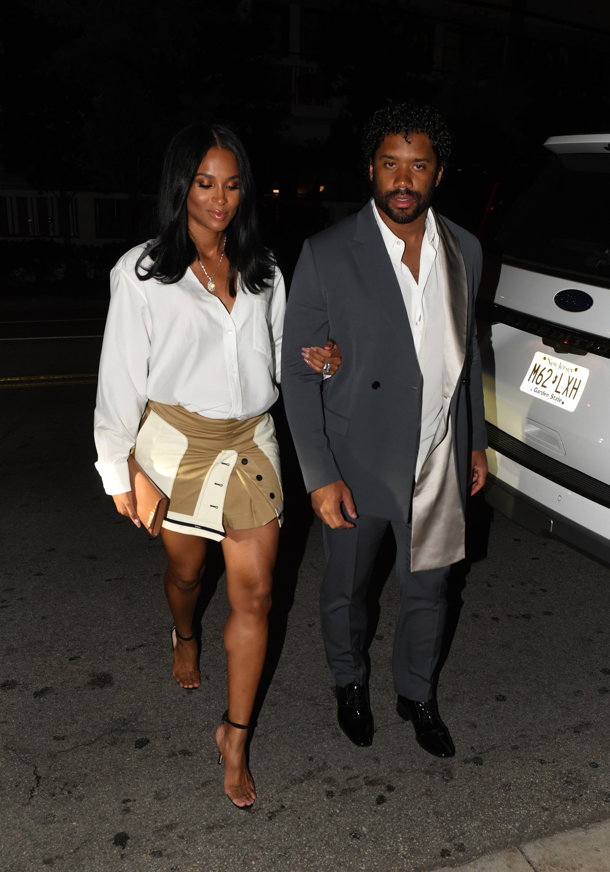 Ciara and Russell Wilson