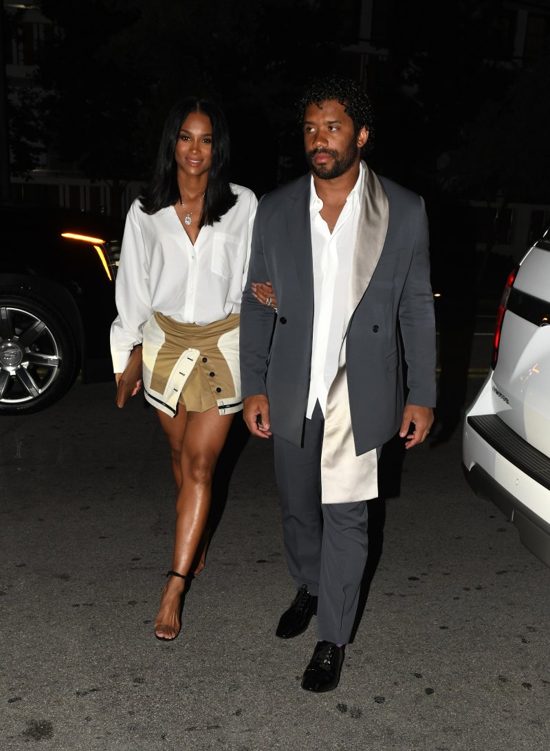 Ciara and Russell Wilson