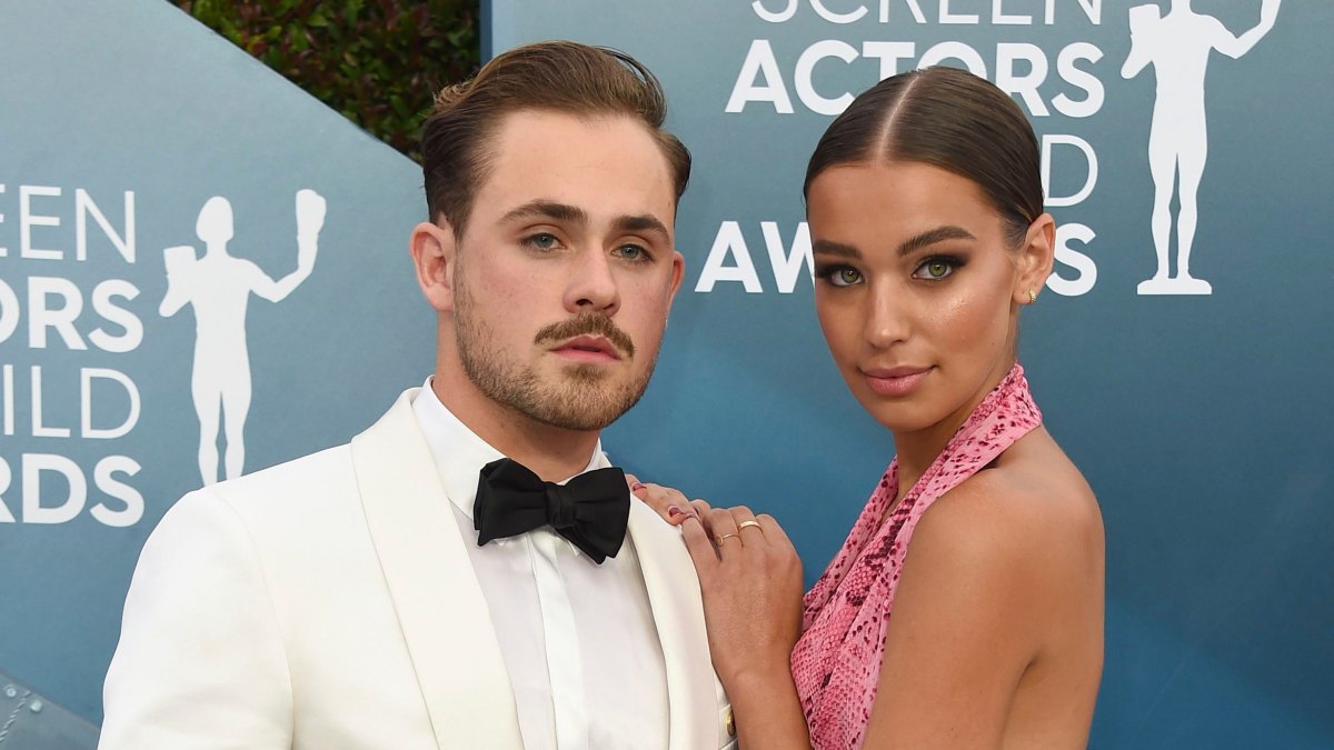 Dacre Montgomery and Olivia Pollock