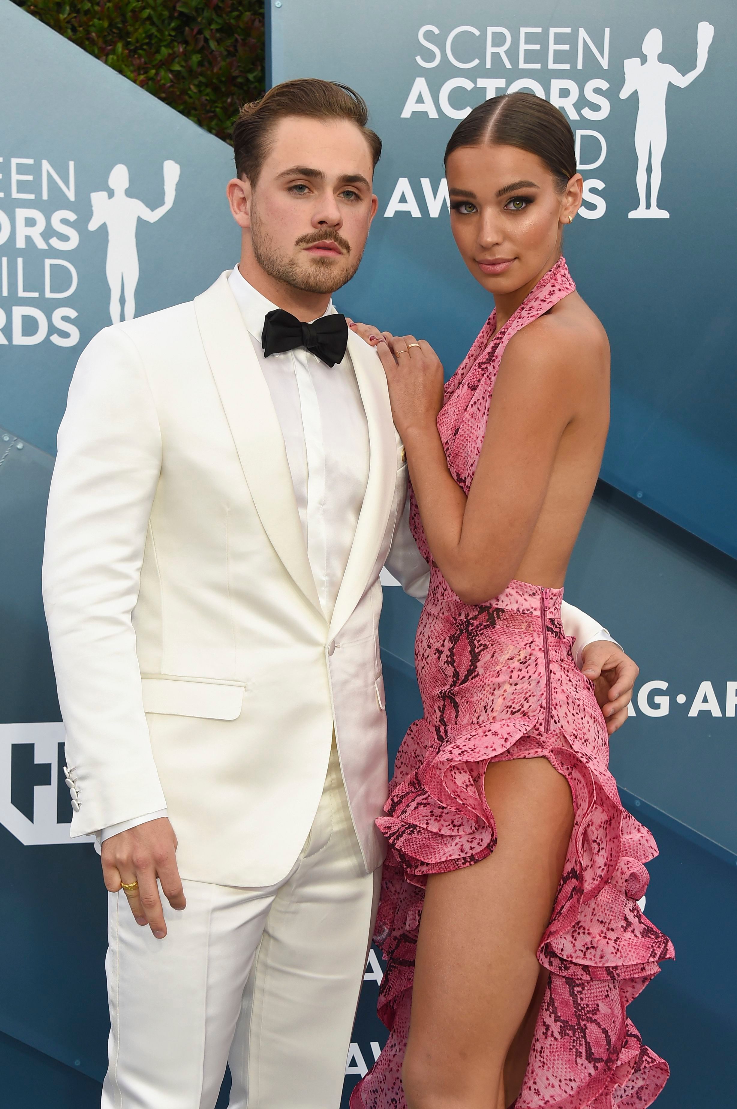 Dacre Montgomery and Olivia Pollock