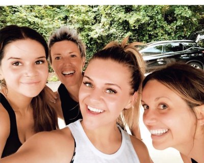 Maren Morris and Kelsea Ballerini With Erin Oprea