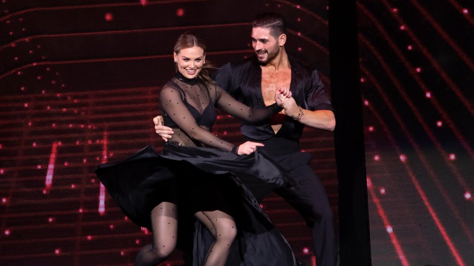 Hannah Brown Lit Up With Alan Bersten on DWTS Tour