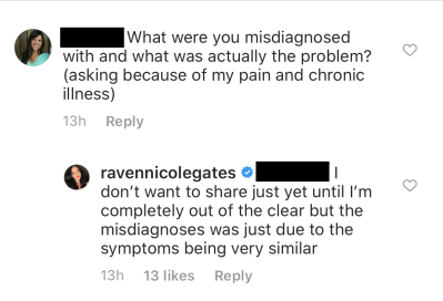 Raven Gates Gives Health Update