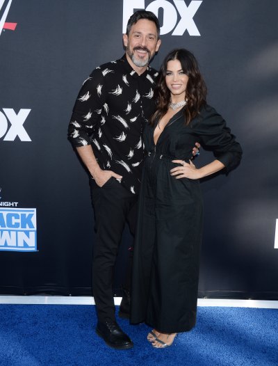 Pregnant Jenna Dewan and Steve Kazee