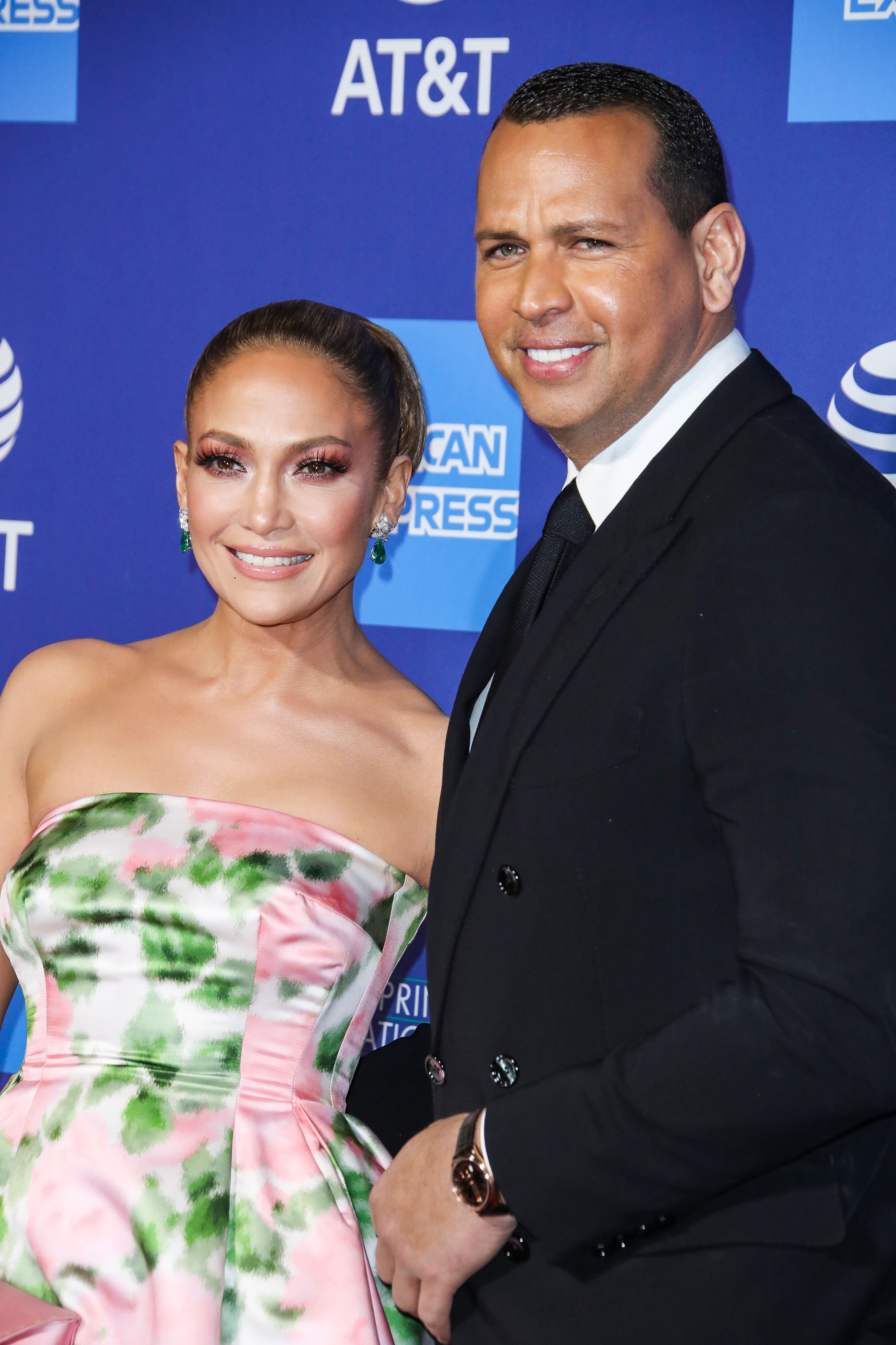Jennifer Lopez and A-Rod's First Red Carpet Look of 2020 is Stunning