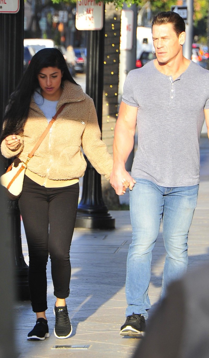 John Cena and Girlfriend Shay Shariatzadeh Pack on the PDA After News of Nikki Bella's Engagement