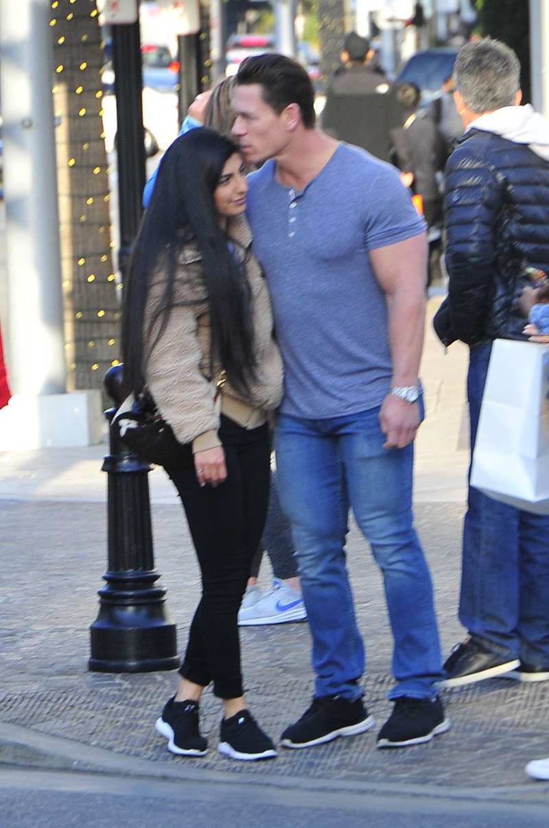 John Cena and Girlfriend Shay Shariatzadeh Pack on the PDA After News of Nikki Bella's Engagement