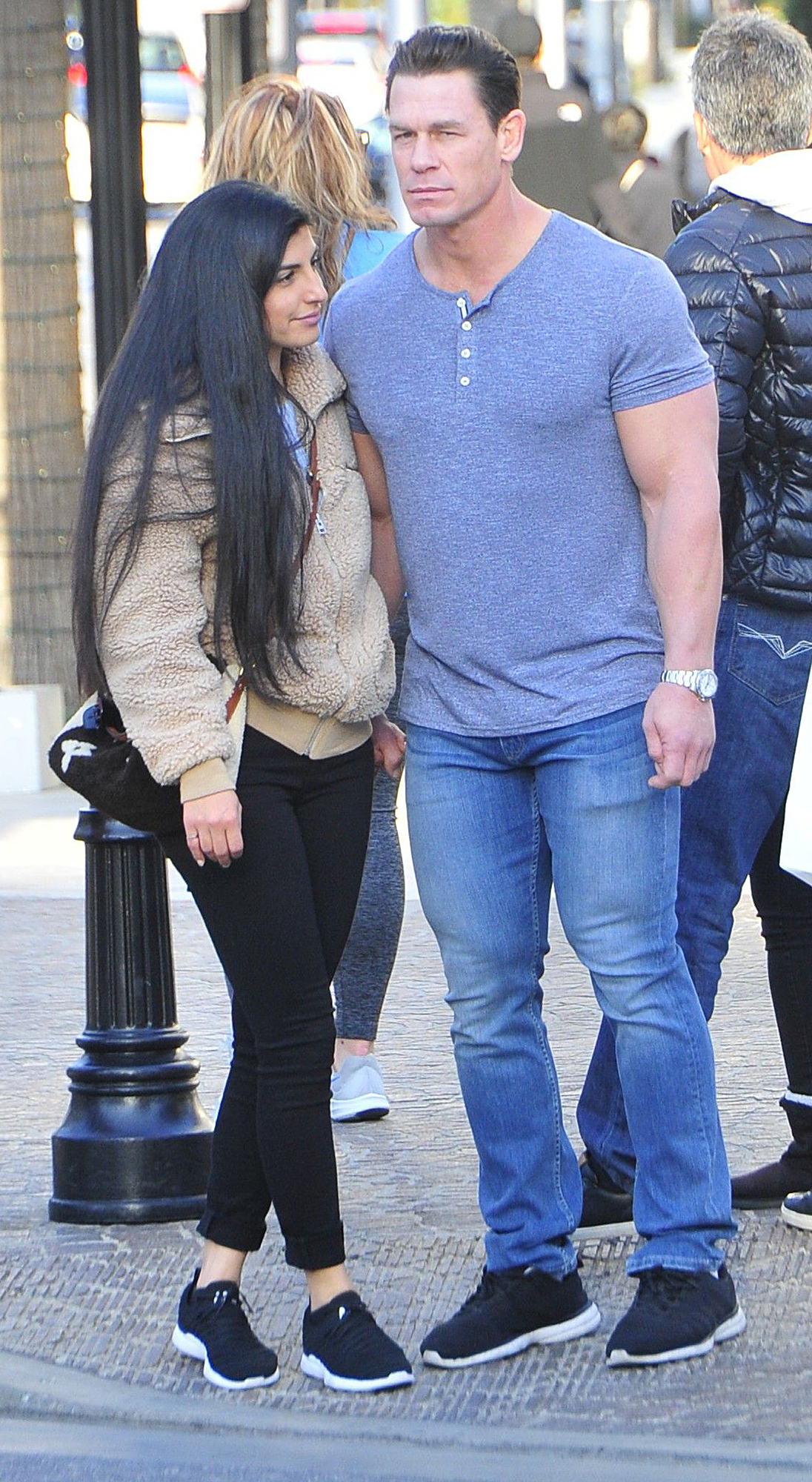 John Cena and Girlfriend Shay Shariatzadeh Pack on the PDA After News of Nikki Bella's Engagement