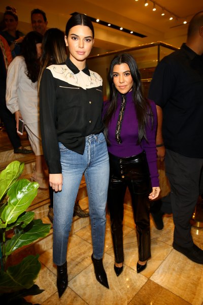 Kendall Jenner and Kourtney Kardashian