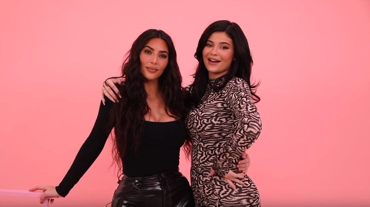 Kim Kardashian and Kylie Jenner