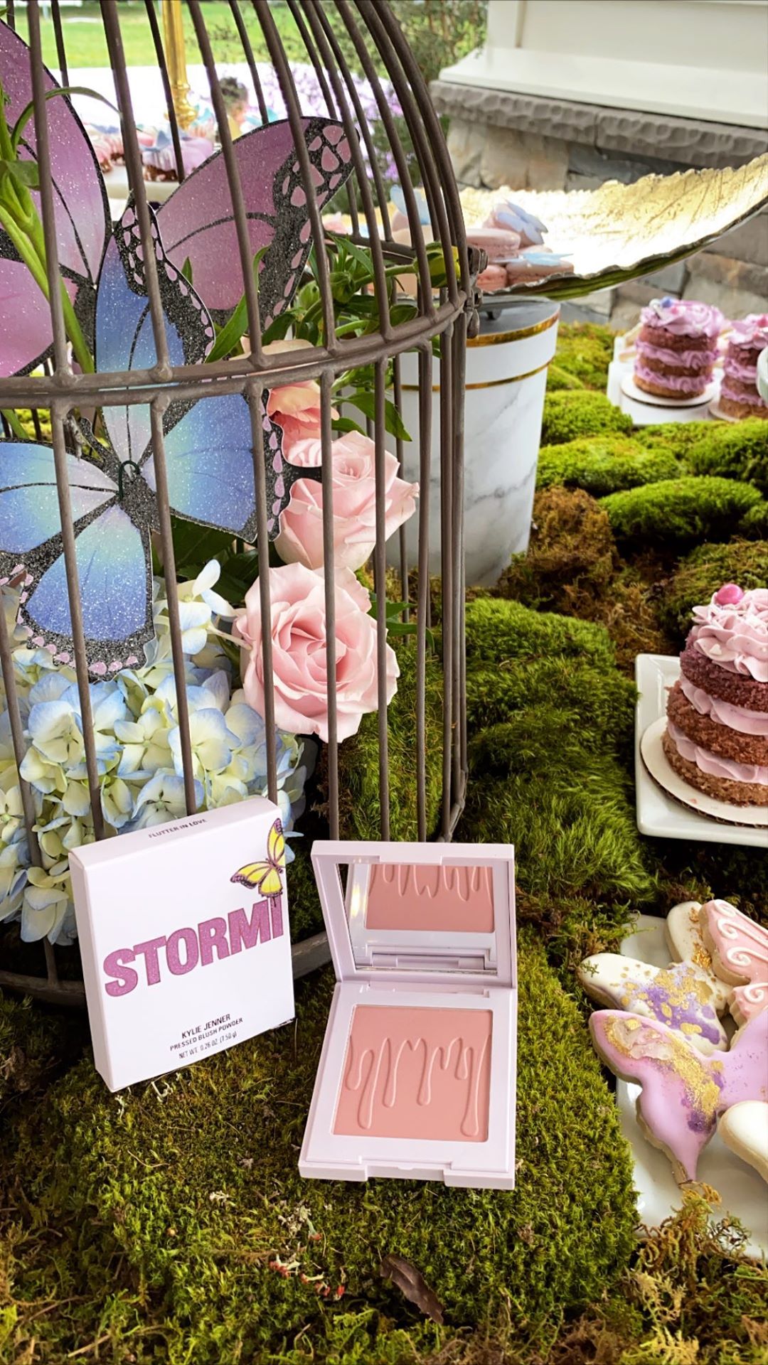 Kylie Jenner Hosts Butterfly-Themed Stormi Collection Launch Party