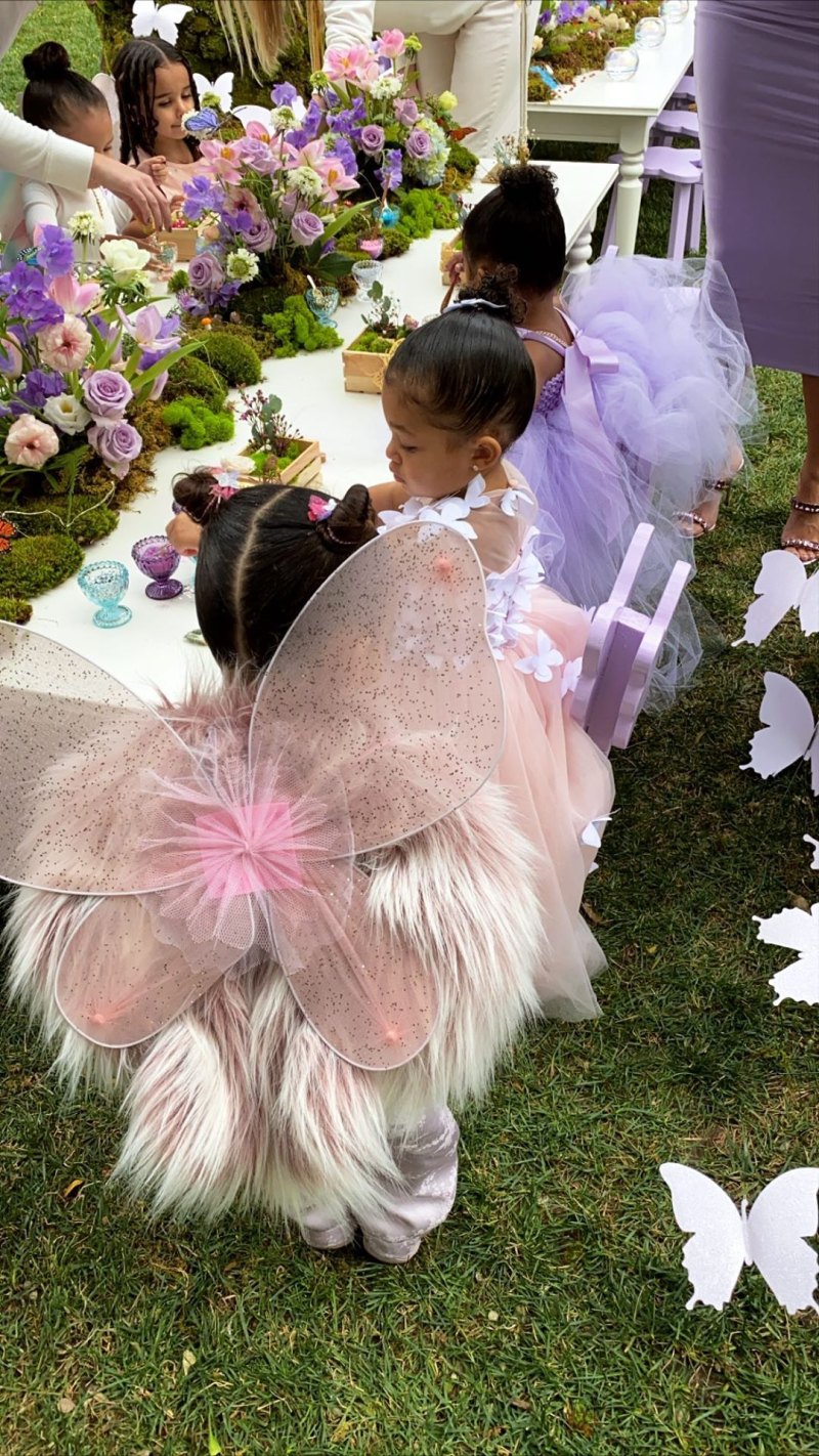 Kylie Jenner Hosts Butterfly-Themed Stormi Collection Launch Party