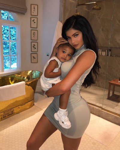 Kylie Jenner and Stormi Webster