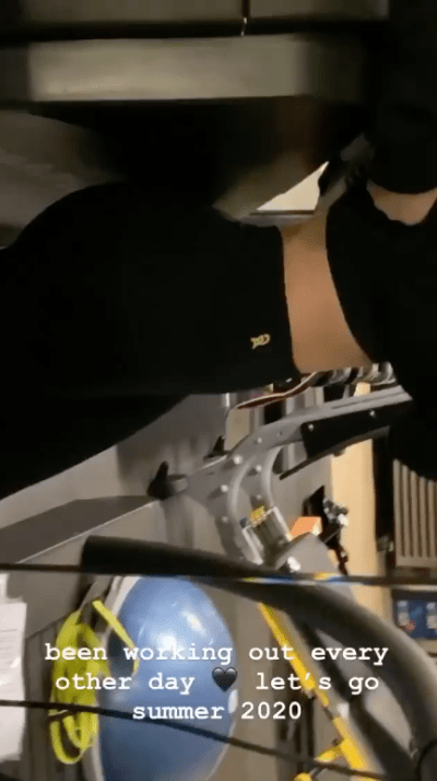 Kylie Jenner Working Out