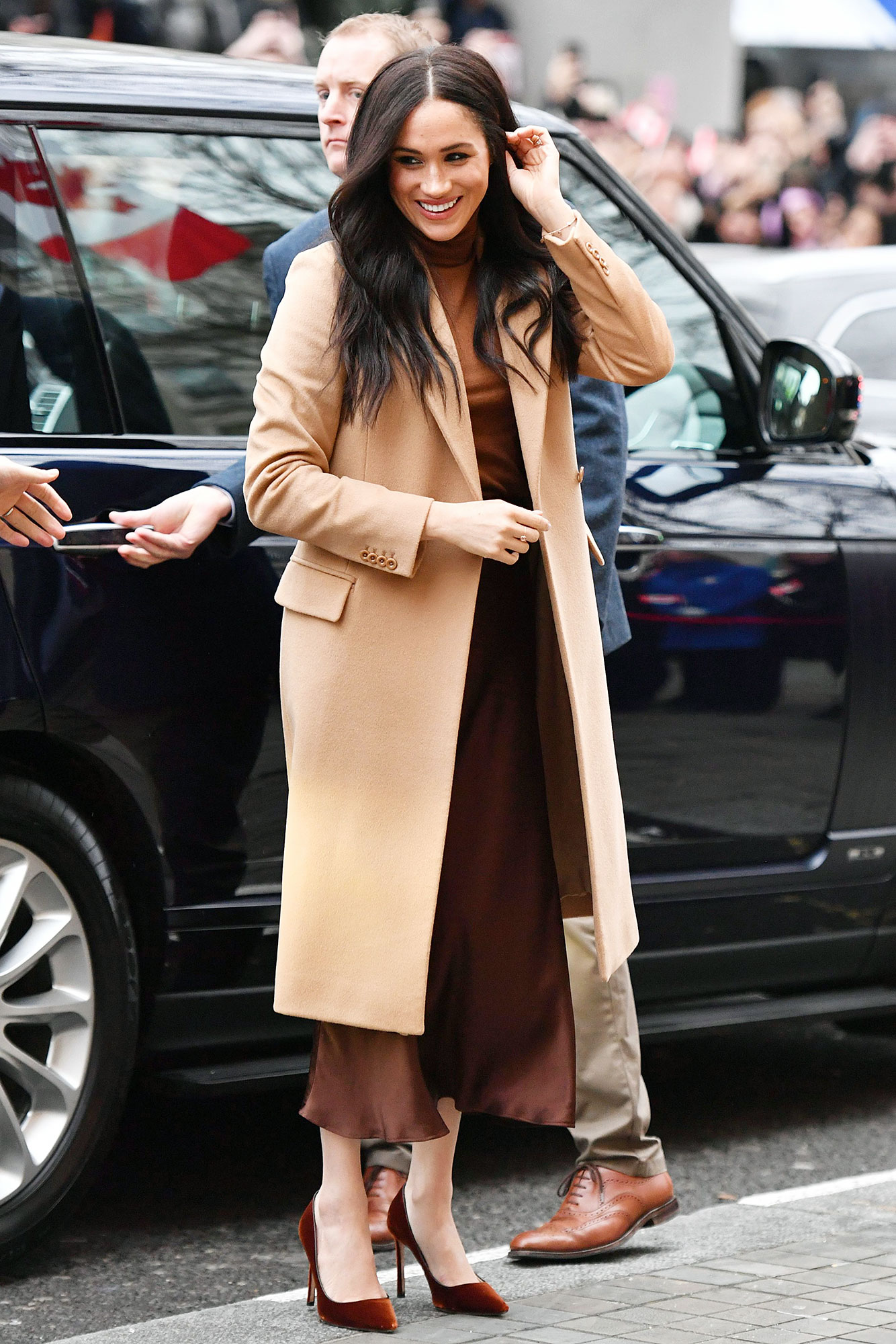 Megan Markle and Prince Harry Make Their First Public Appearance of 2020