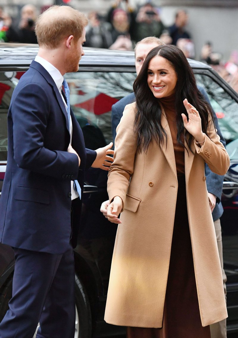 Megan Markle and Prince Harry Make Their First Public Appearance of 2020