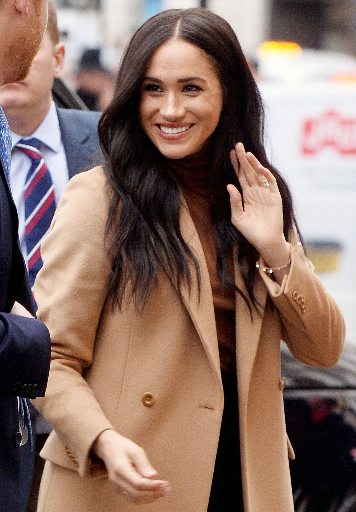 Megan Markle and Prince Harry Make Their First Public Appearance of 2020
