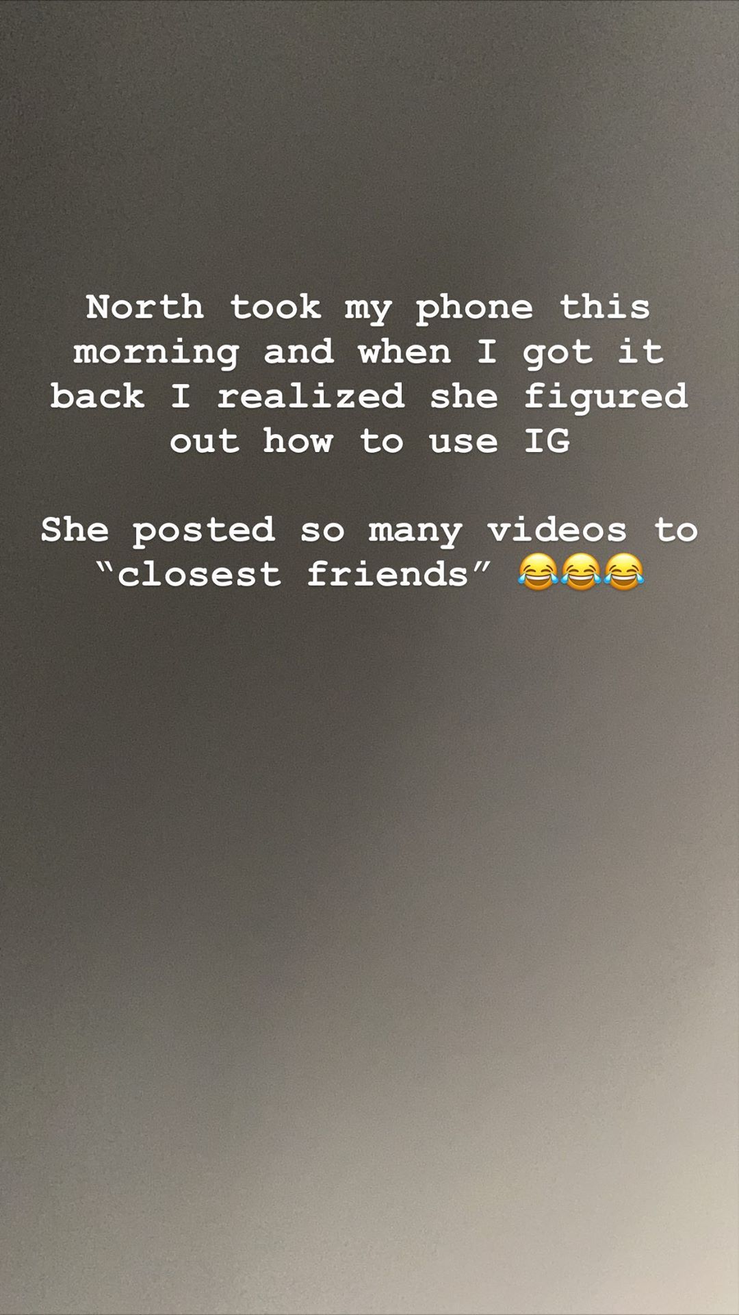 Kim Kardashian Instagram Story