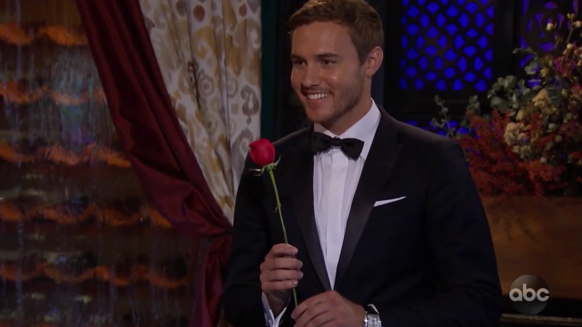 Peter Weber Gives Out the Rose