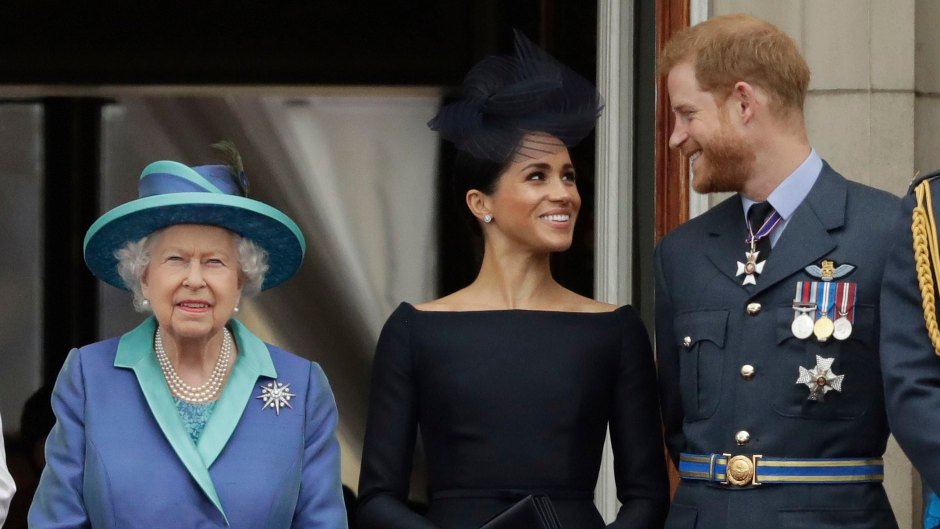 Prince Harry With Meghan and Harry on the Balcony