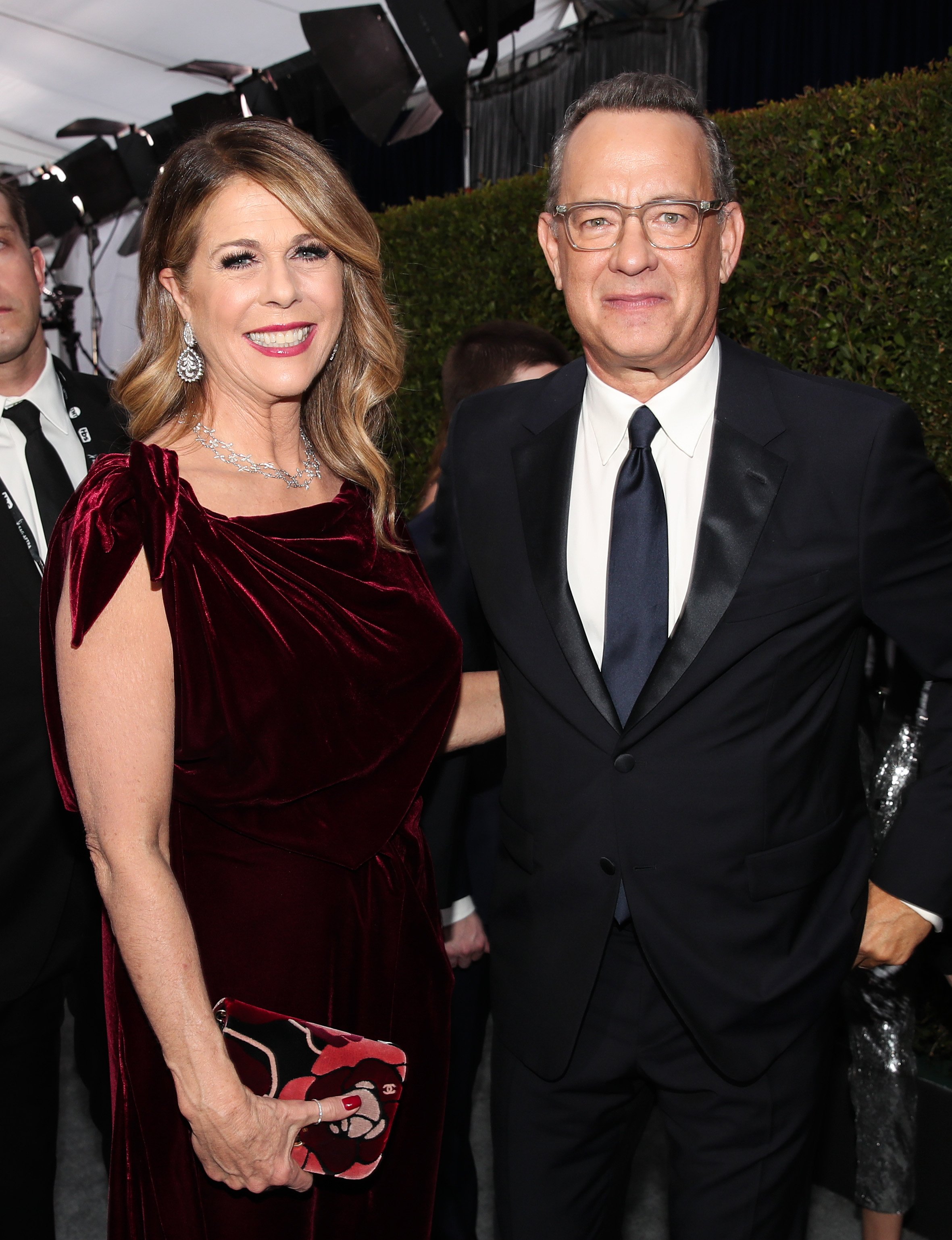 Rita Wilson and Tom Hanks