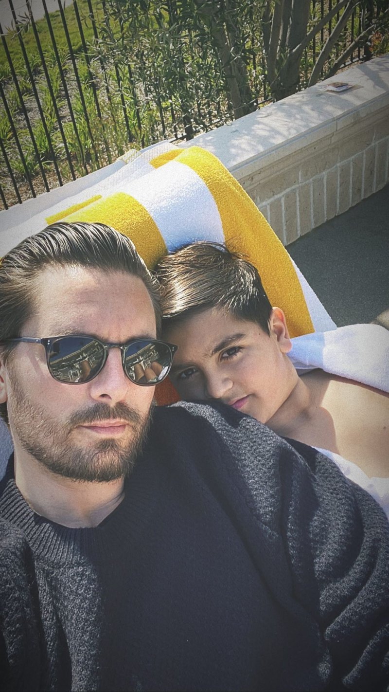 Scott Disick and Mason Disick