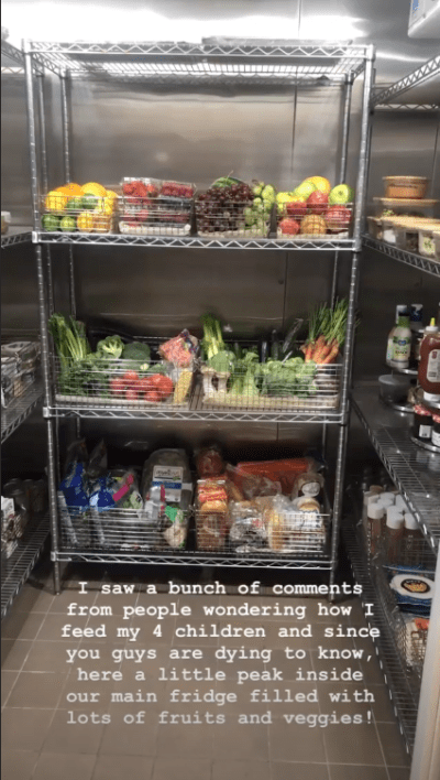 Inside Kim Kardashians Fridge
