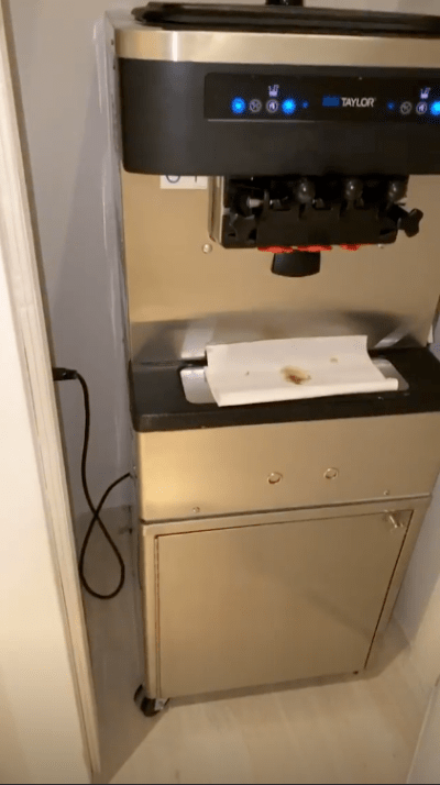 Kim Kardashian Frozen Yogurt Machine