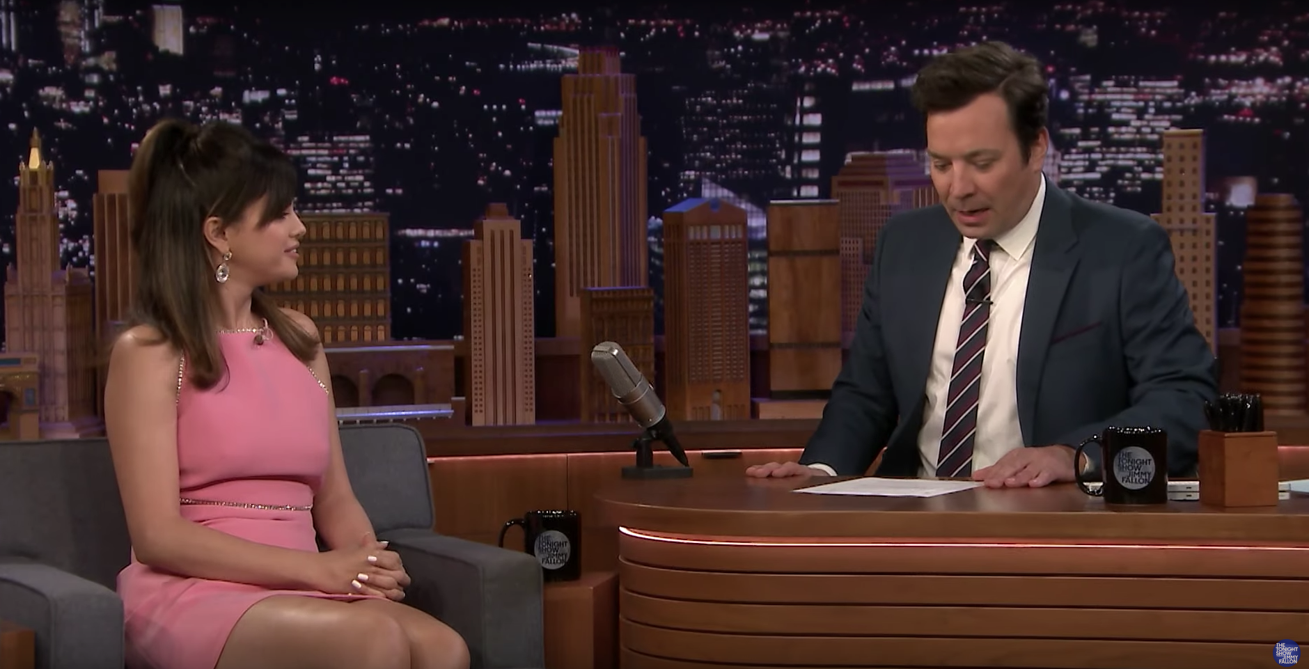 Selena Gomez on Jimmy Fallon January 13